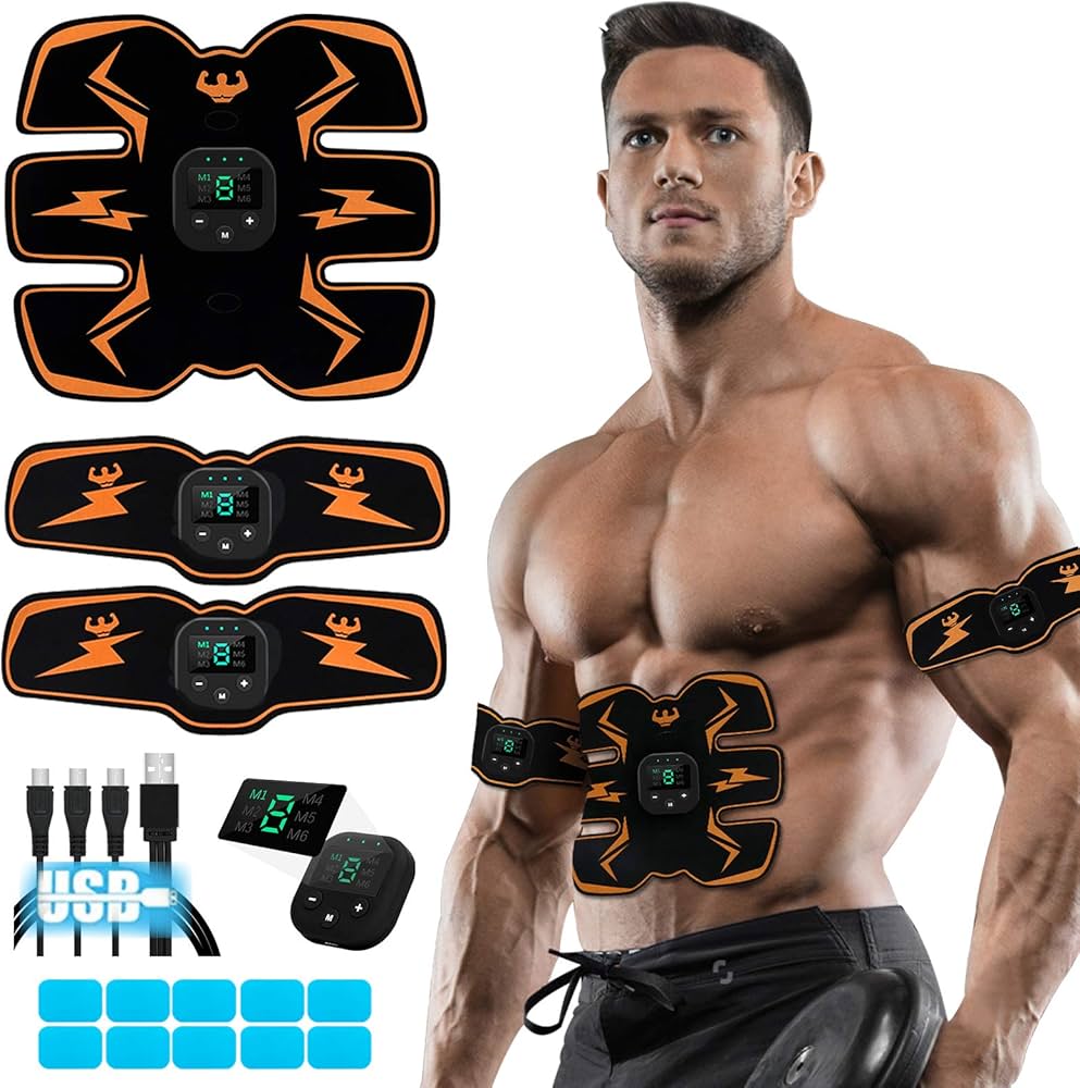 FitPro™ EMS Ab Stimulator – 20,000 Reps in 20 Minutes